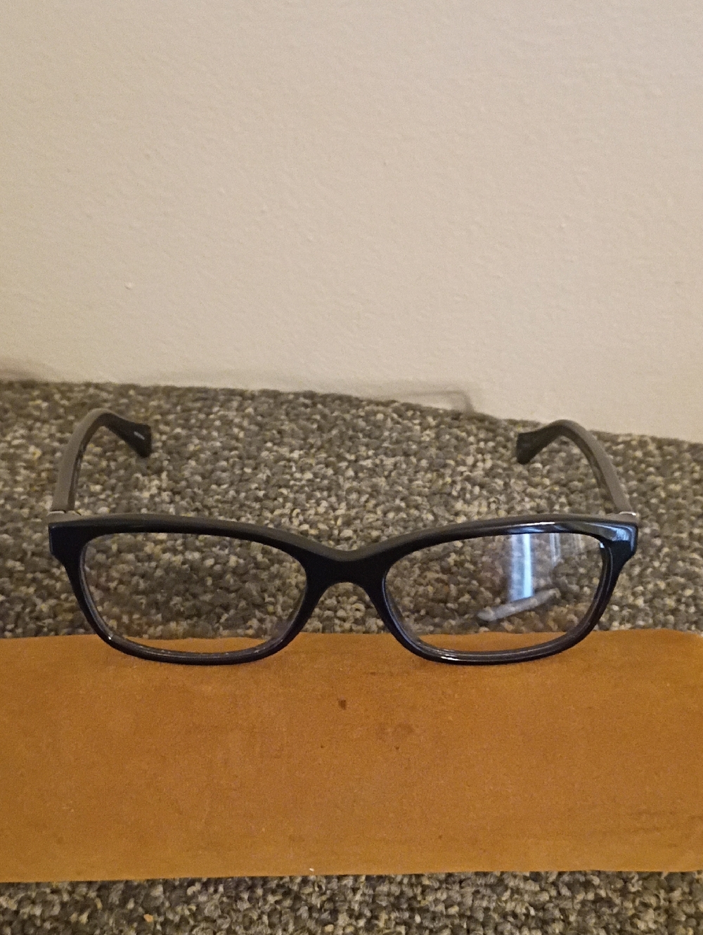 Coach Fanny Classic Black Women's Rectangular Eyeglasses